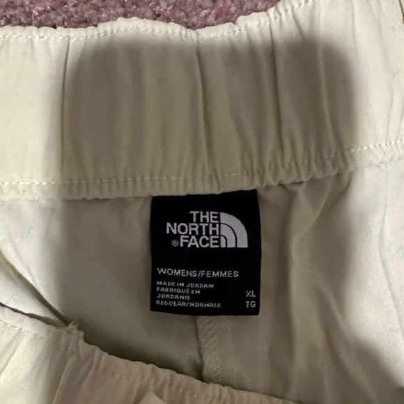 The North Face Women's Light Yellow Athletic Shorts - Picture 2 of 5